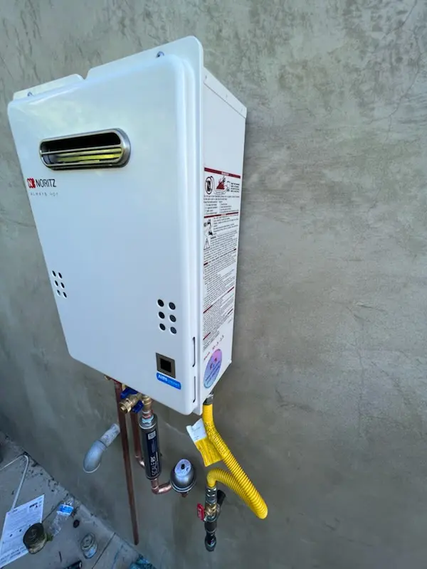Tankless water heater installation for Potomac Village homes